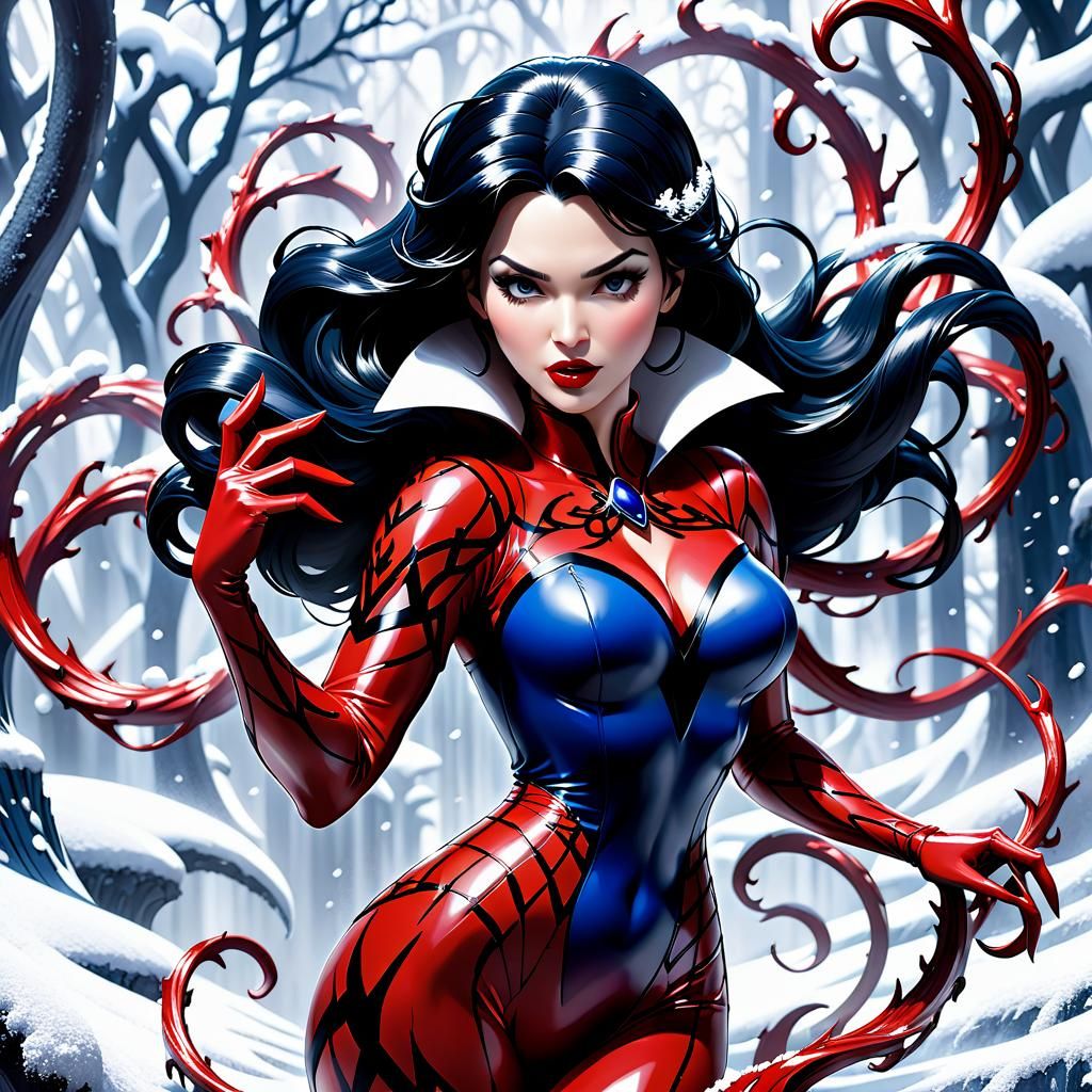 Snow White as Carnage