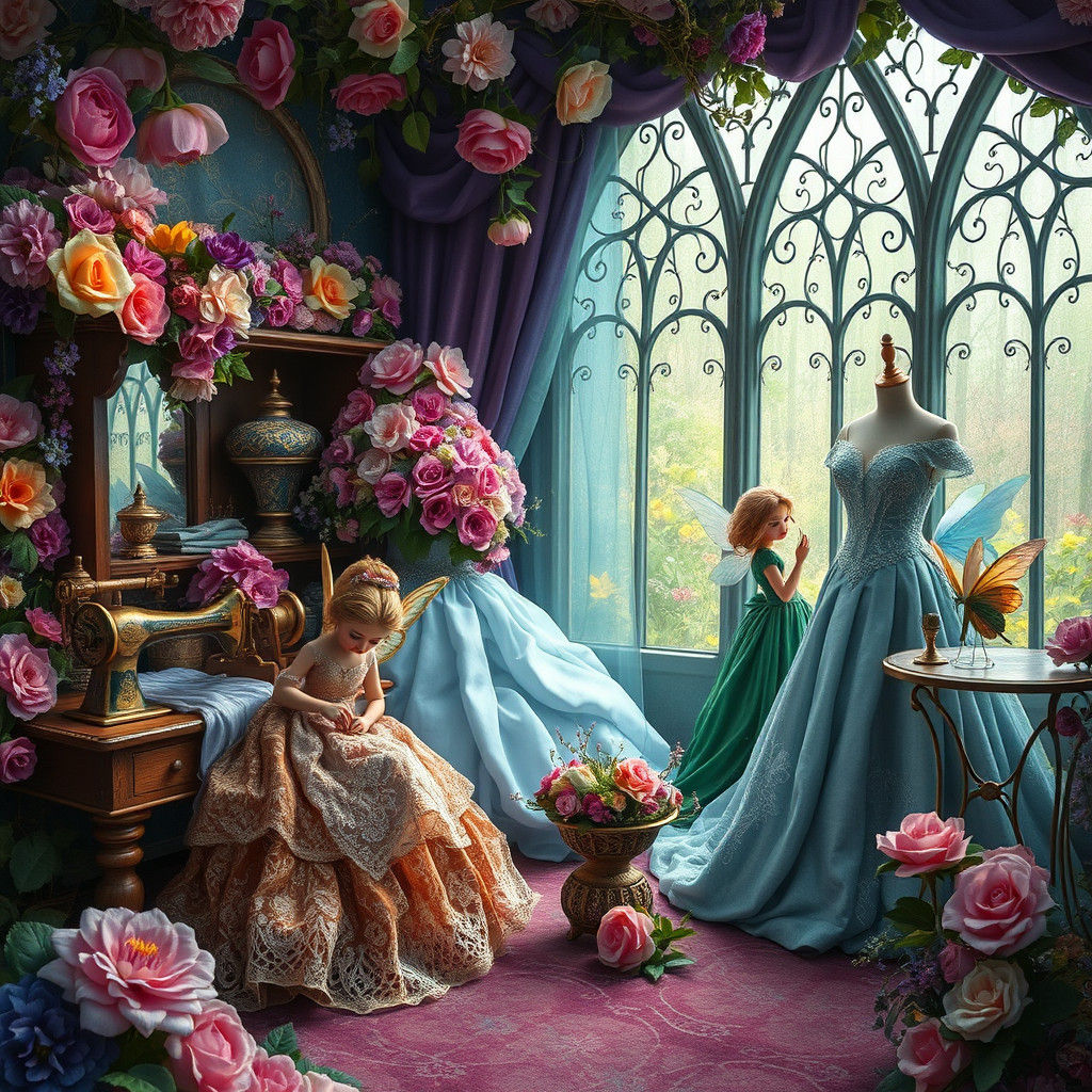 Mystical Fairy Atelier of Dreams and Enchantment