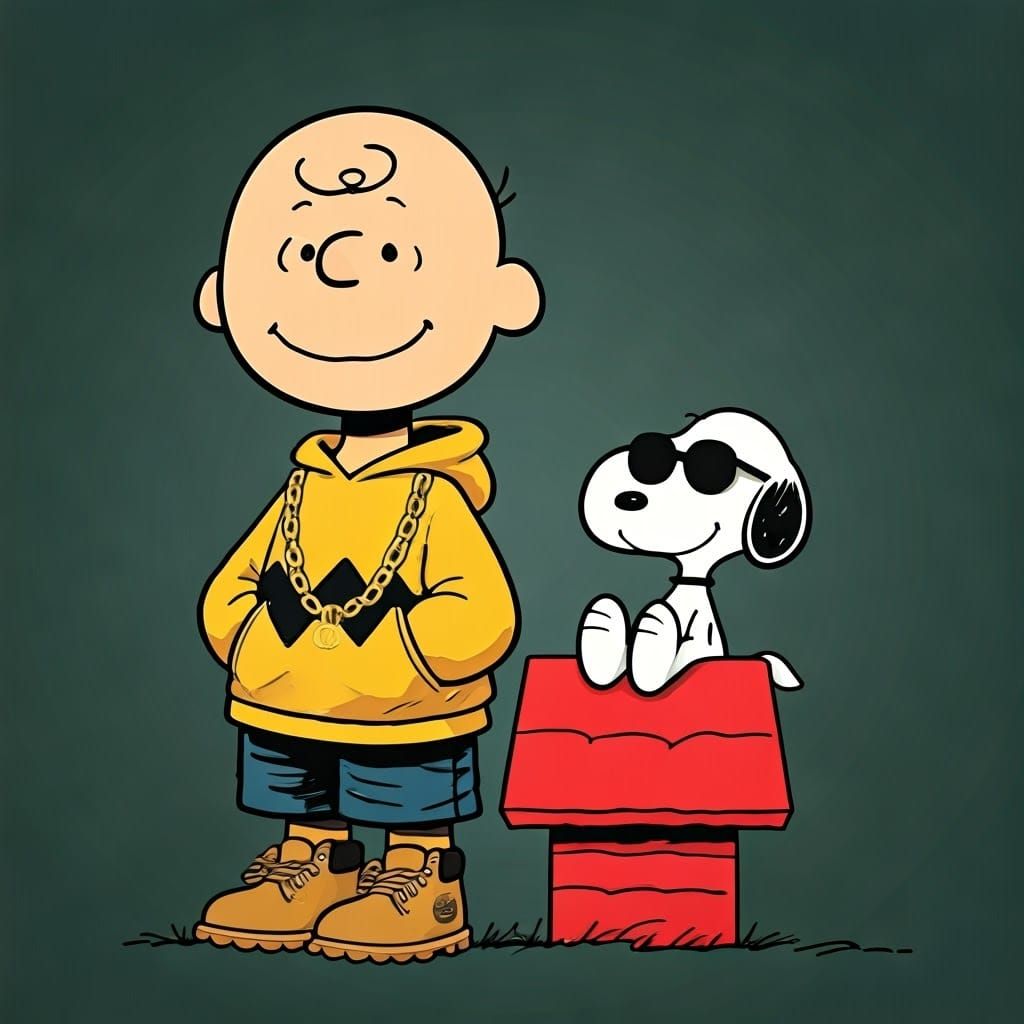 Charlie Brown and Snoopy Get a Modern Makeover