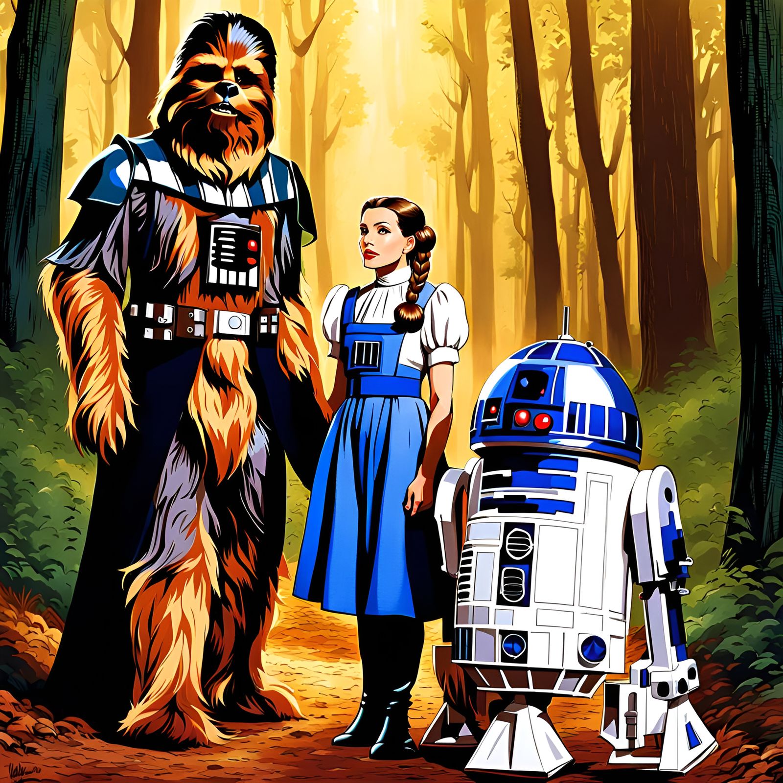 #3 "WIZARD of OZ" story in the STAR WARS