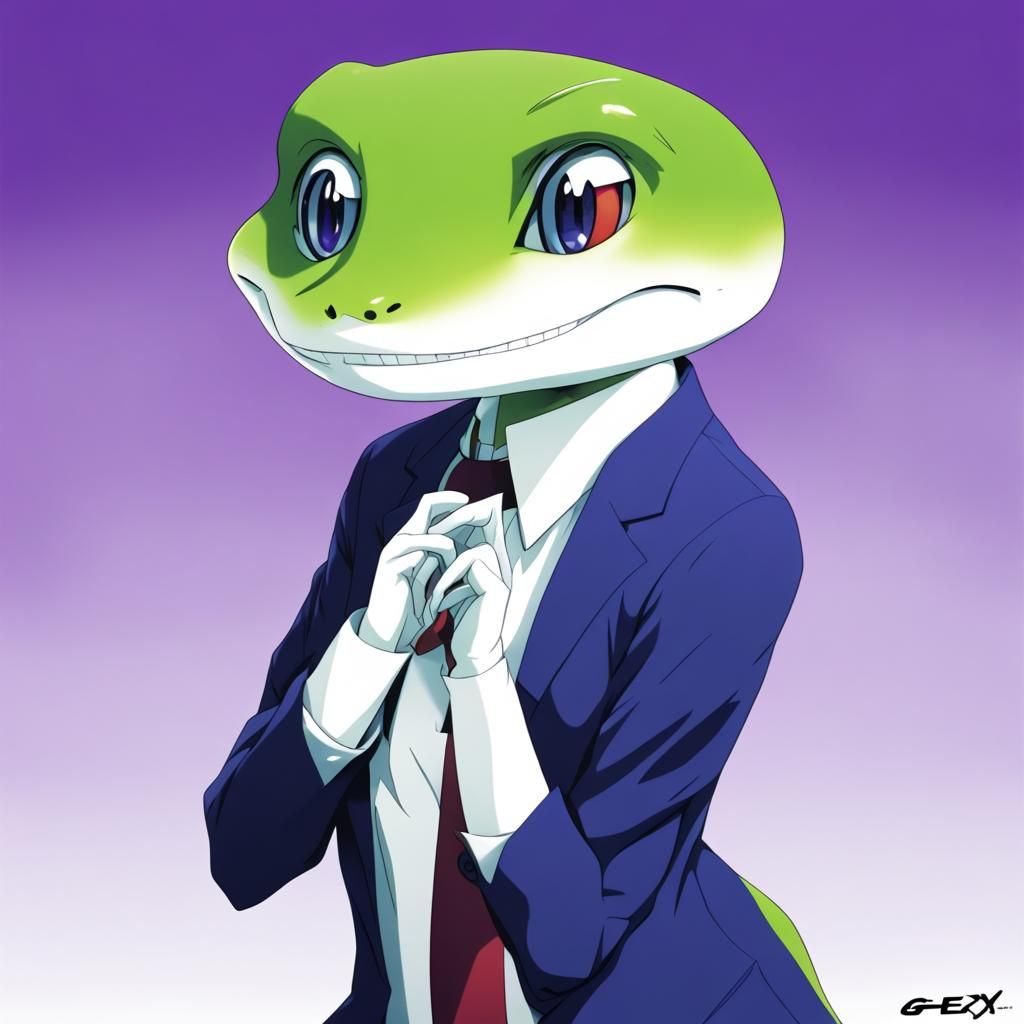 Say Gex in Anime Style
