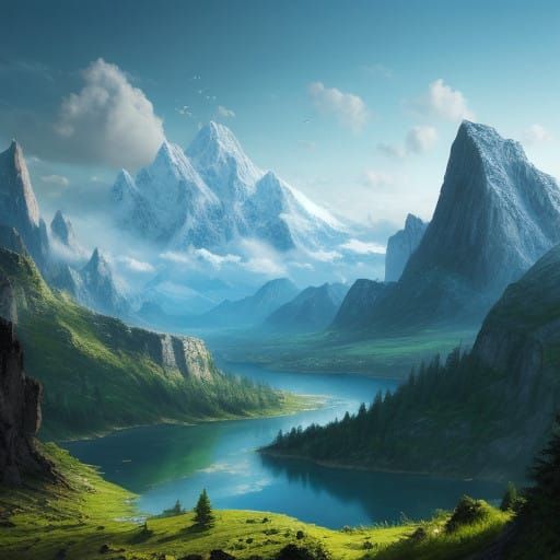 Breathtaking Nature Panorama