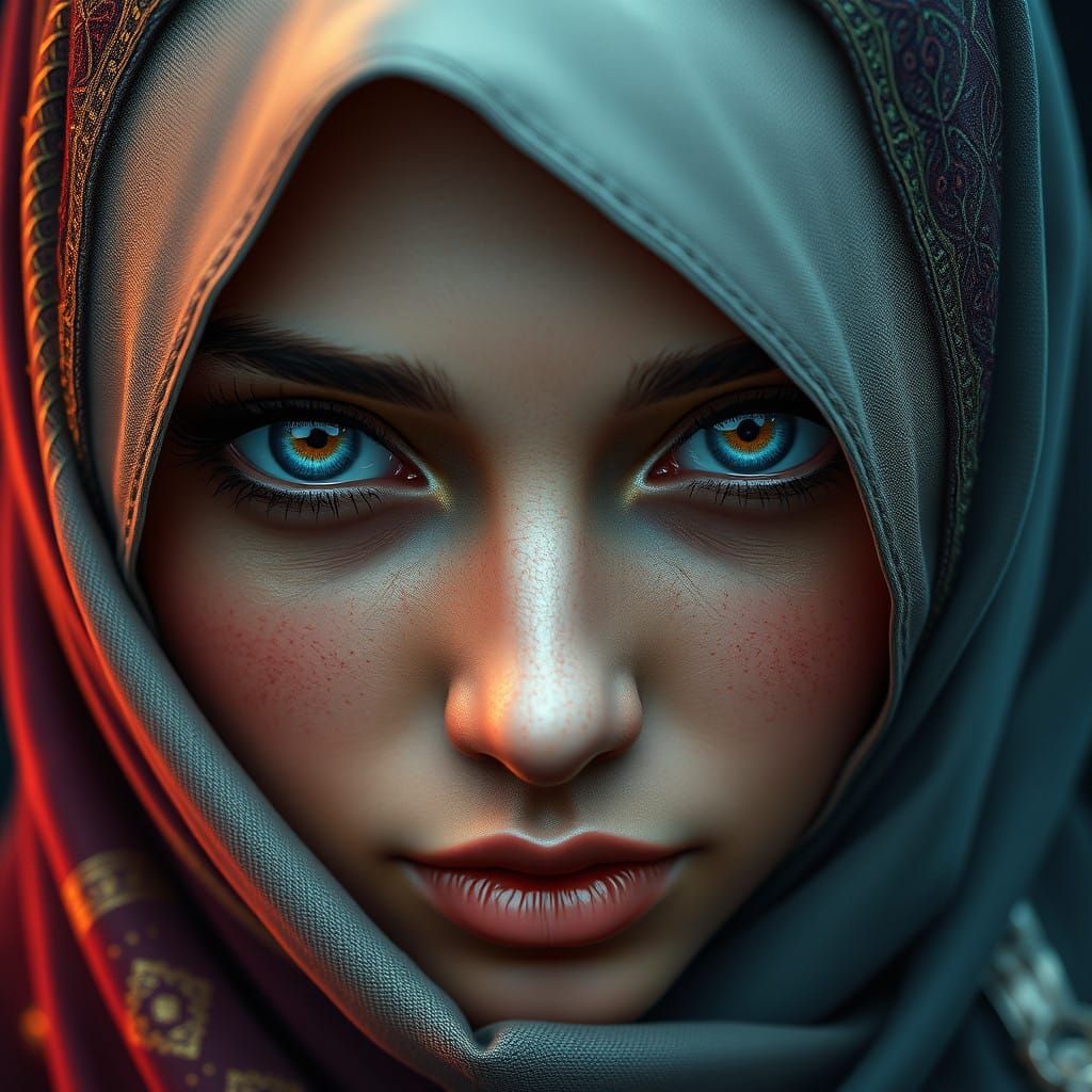 "close-up-on-captivating-eyes-of-a-female-figure-adorned-in-...