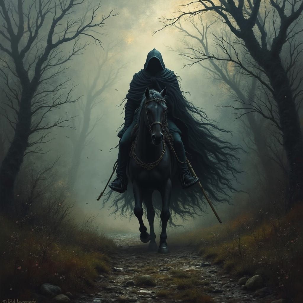 Grimdark Landscape in the Style of Constable