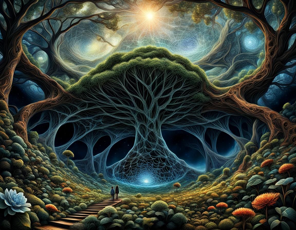 Wonder and awe at the sheer beauty and complexity of life on...