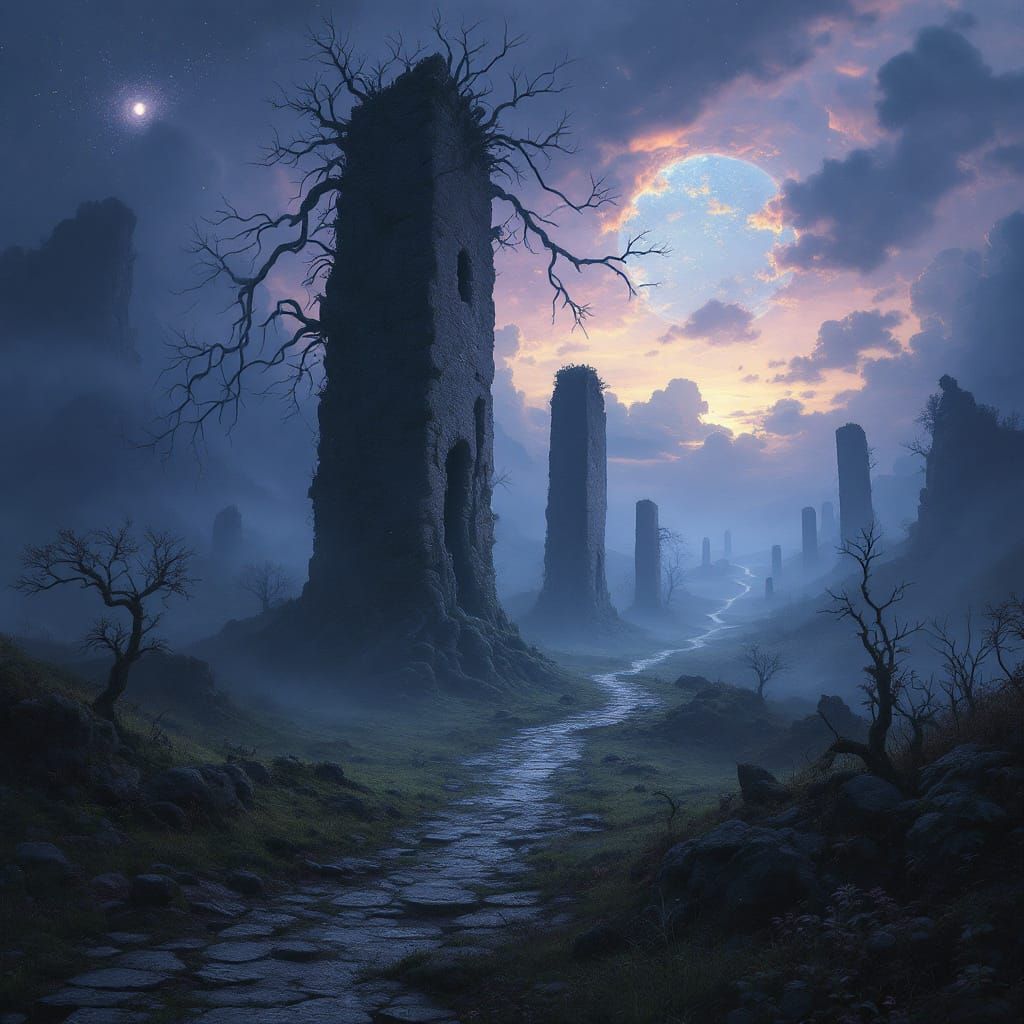 Mystical Realm of Enigmatic Landscapes