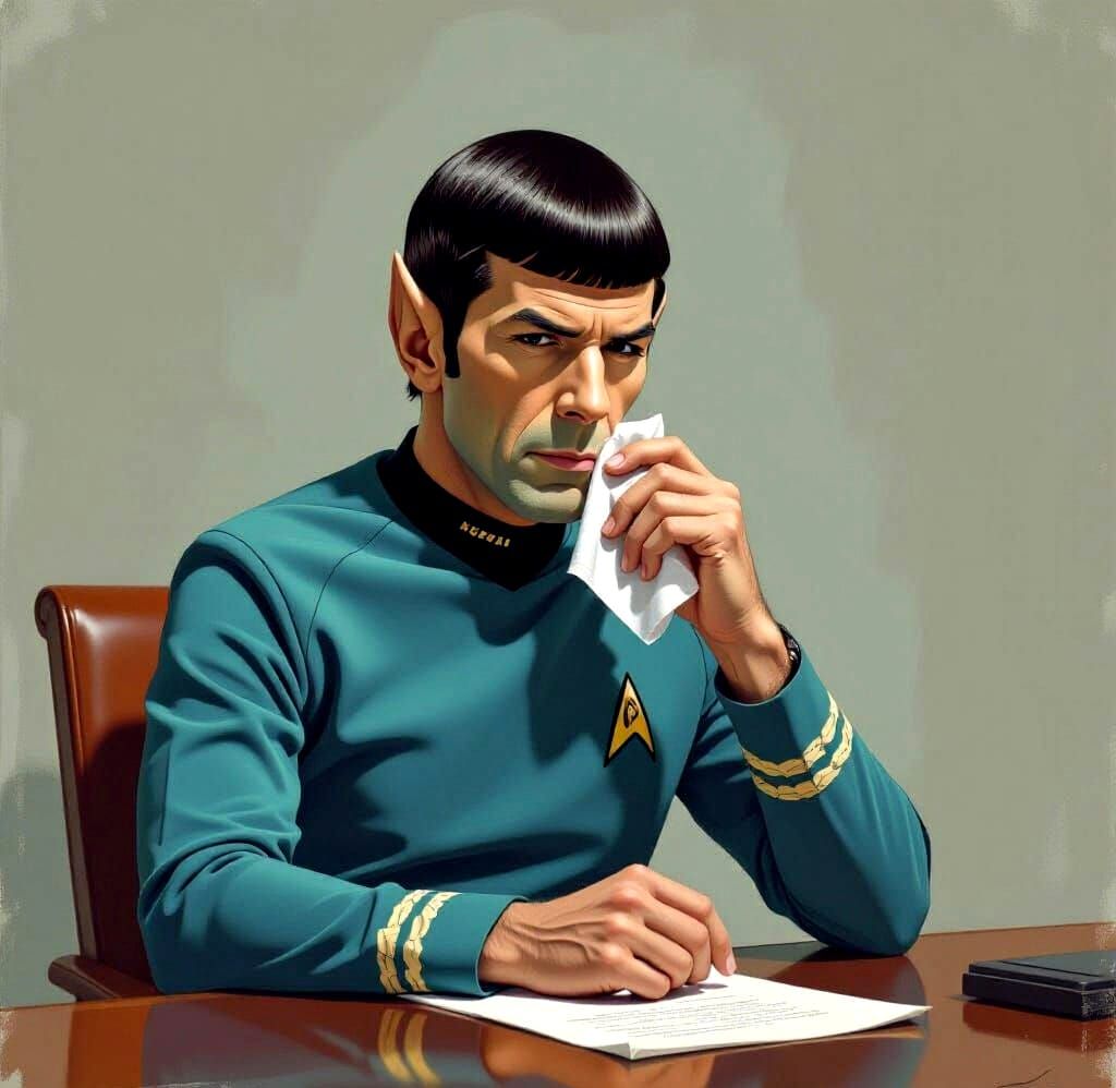Spock Catches a Cold