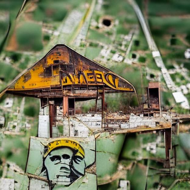 Decaying Ruins of America's Industrial Dominance