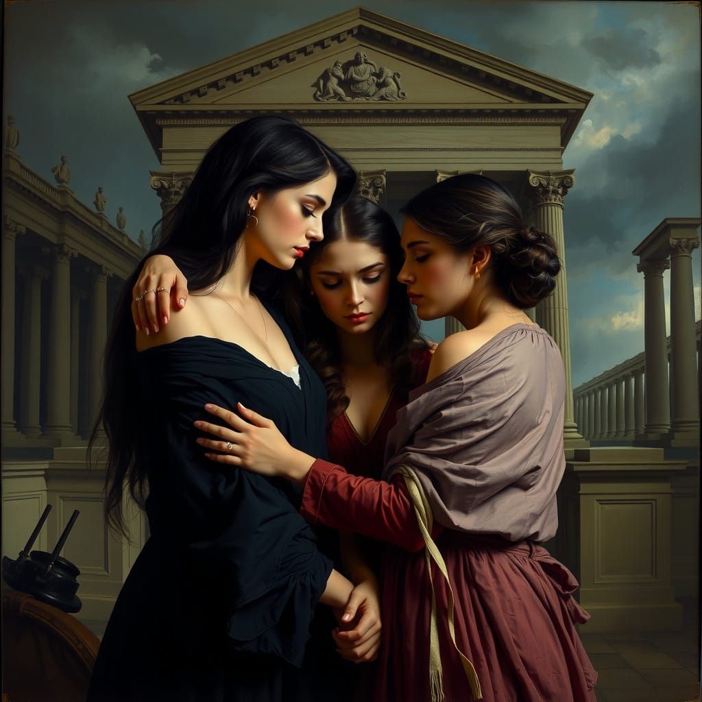 Elegy of Two Souls in Chiaroscuro