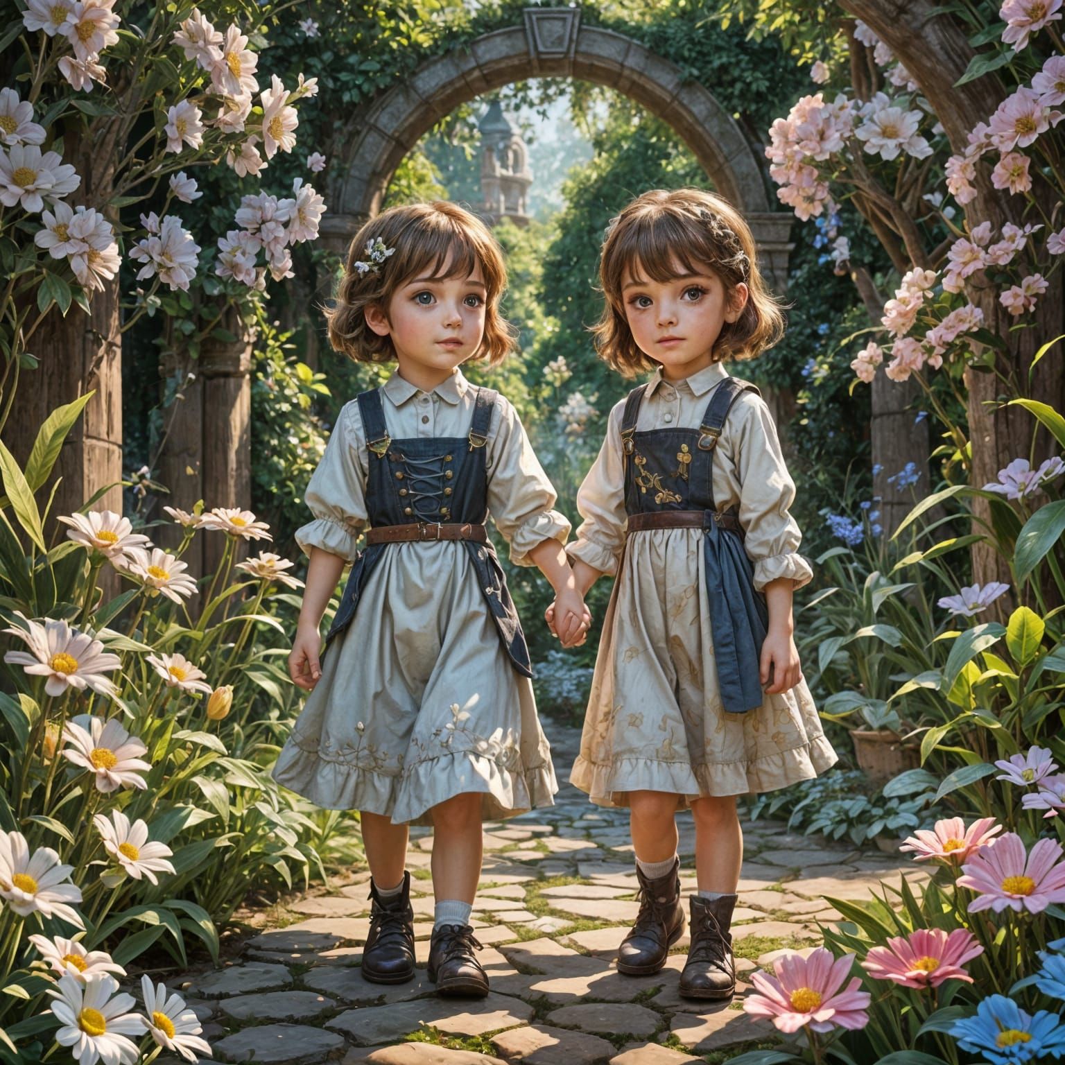 Precious Moments: Children in a Magical Garden