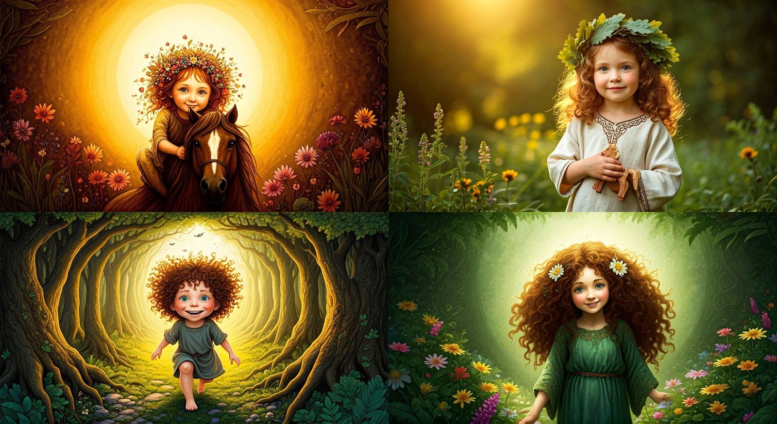 Epona: Playful Child Goddess in Celtic Art