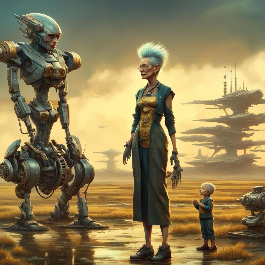 Lady with the iron hand