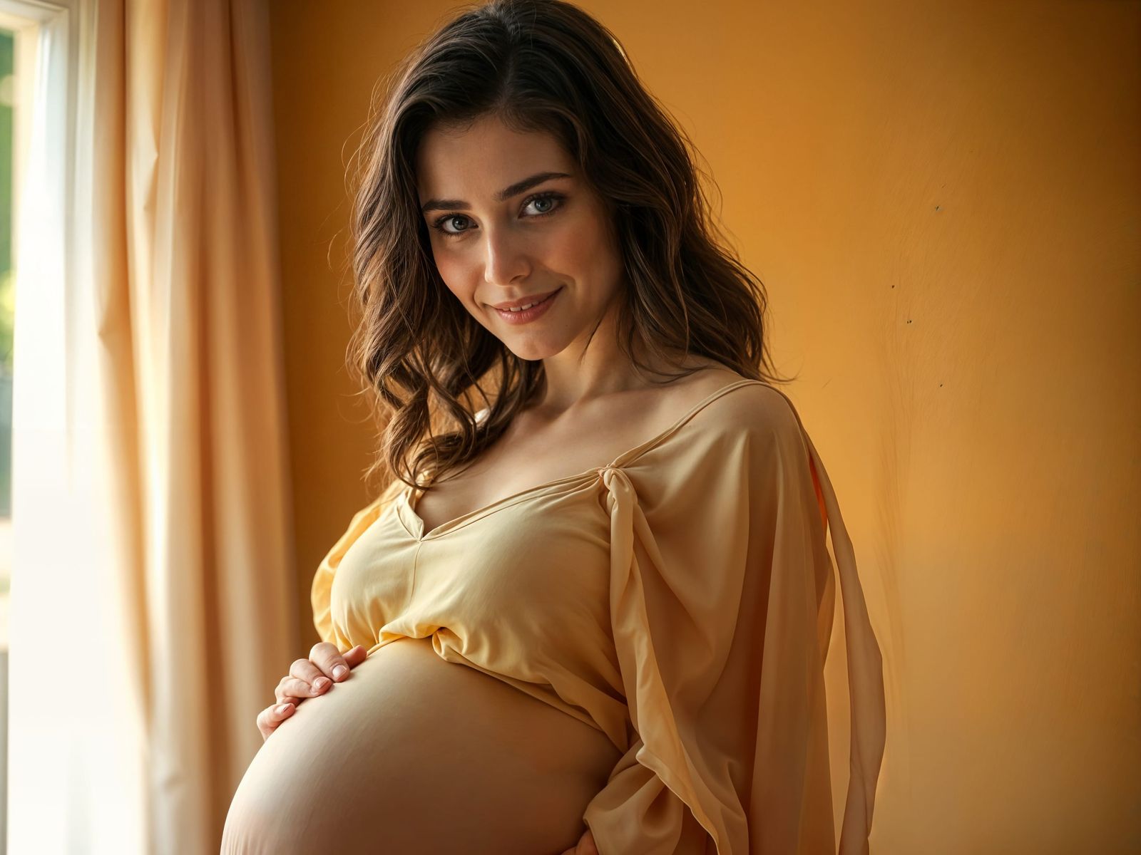 Motherhood's Gentle Radiance