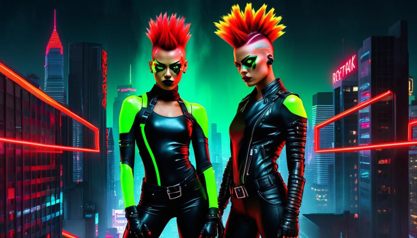 Roxy Ravage: Cyberpunk Symbol of Resistance