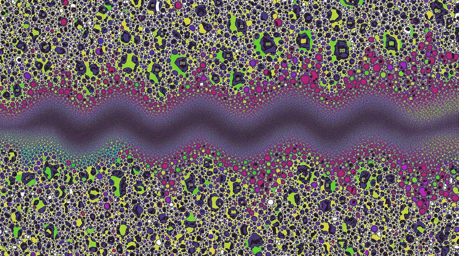 Abstract Fractal Visualization in Non-Euclidean Geometry