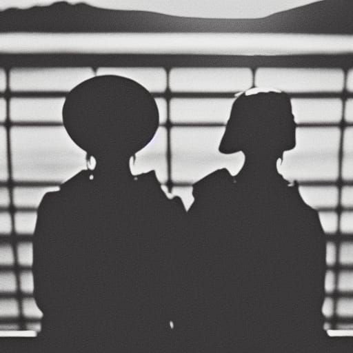 1910s Style Photo of Women with Bokeh