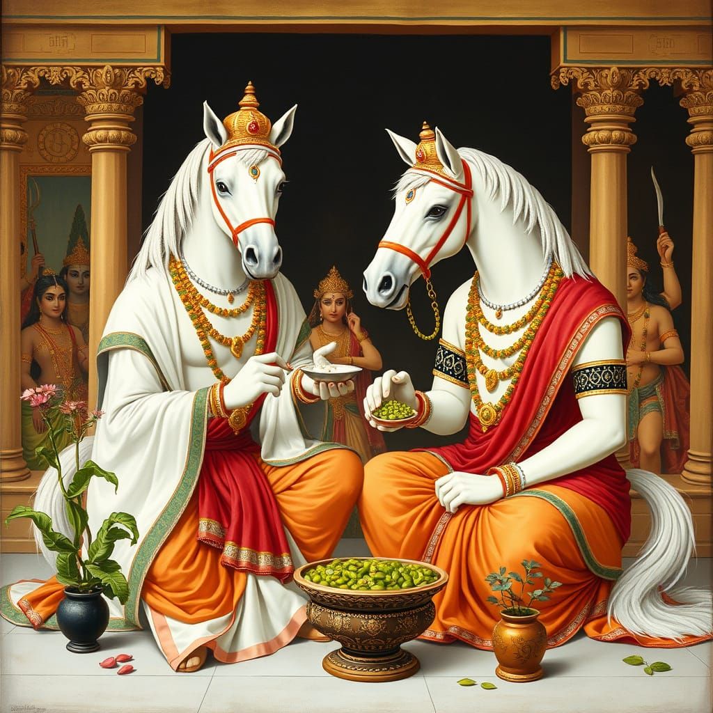 Ashwini Kumaras: Divine Physicians in Royal Court