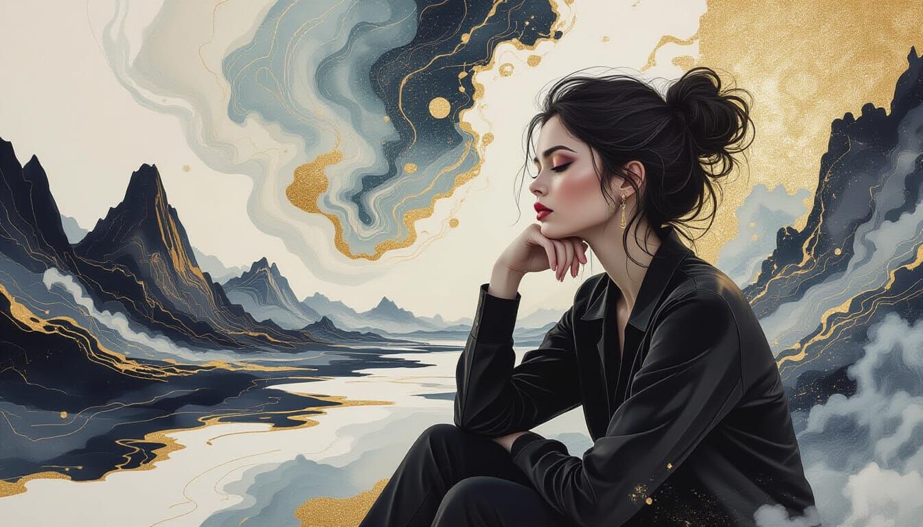 Ethereal Dreamscape: A Hyperrealistic Digital Painting