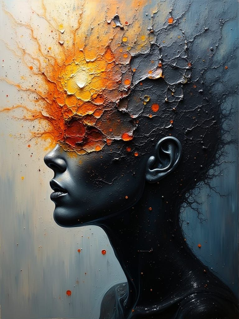 Crumpled Steel Wool & Pressured Linewaves