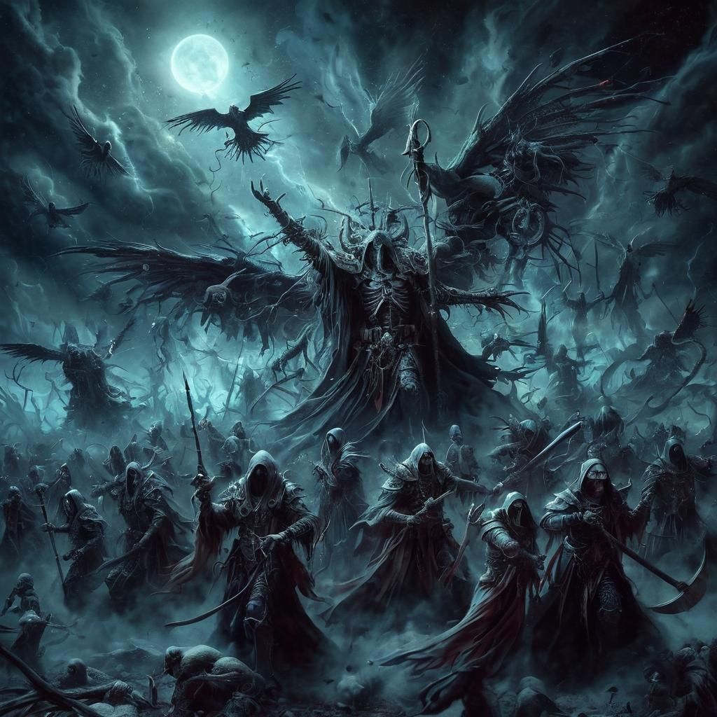 Ominous Lemming-Summoners in Elemental Darkness