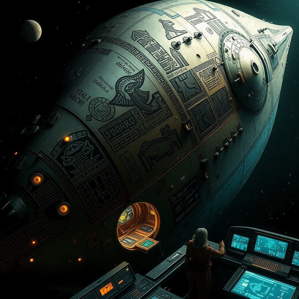 Generation-Spanning Spacecraft Inspired by Sci-Fi Visionarie...