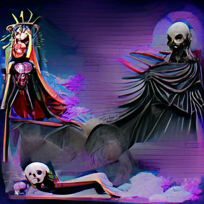 AI Generated Image from an Empty Prompt