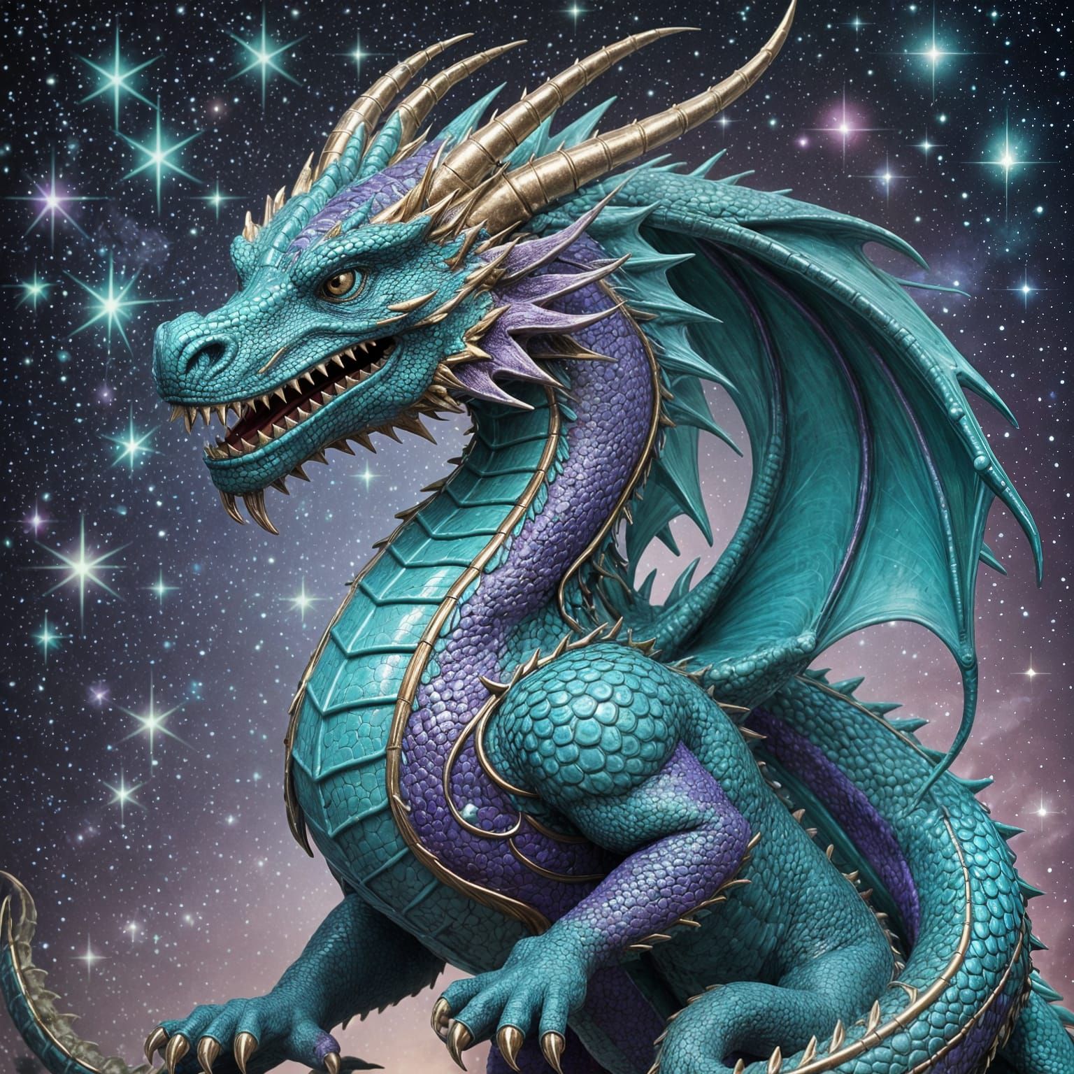 Starry dragon