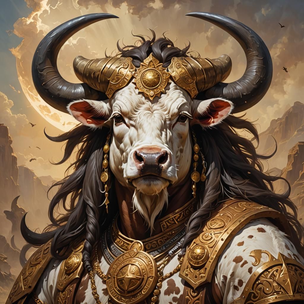 Minotaur Priest of Sun God
