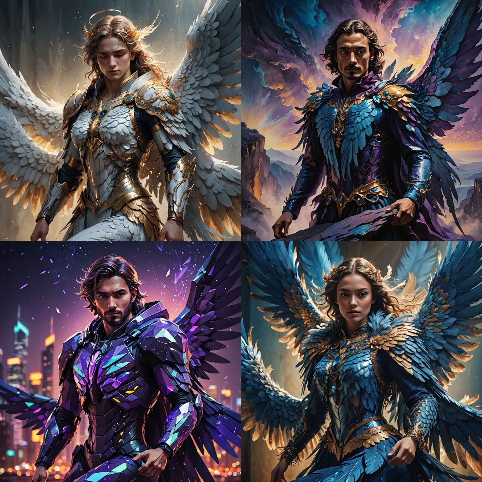 Creature with Wings on One Side