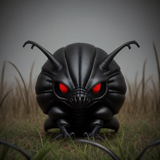 Deadly Snail Carnage Symbiote in 3D CGI