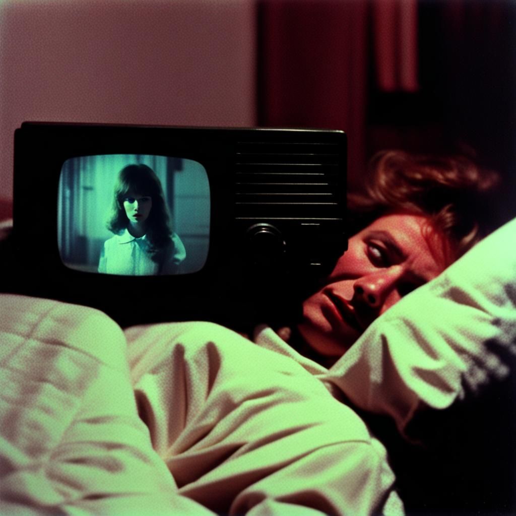 Creepy Goodnight Scene in 1980s Found Footage Style