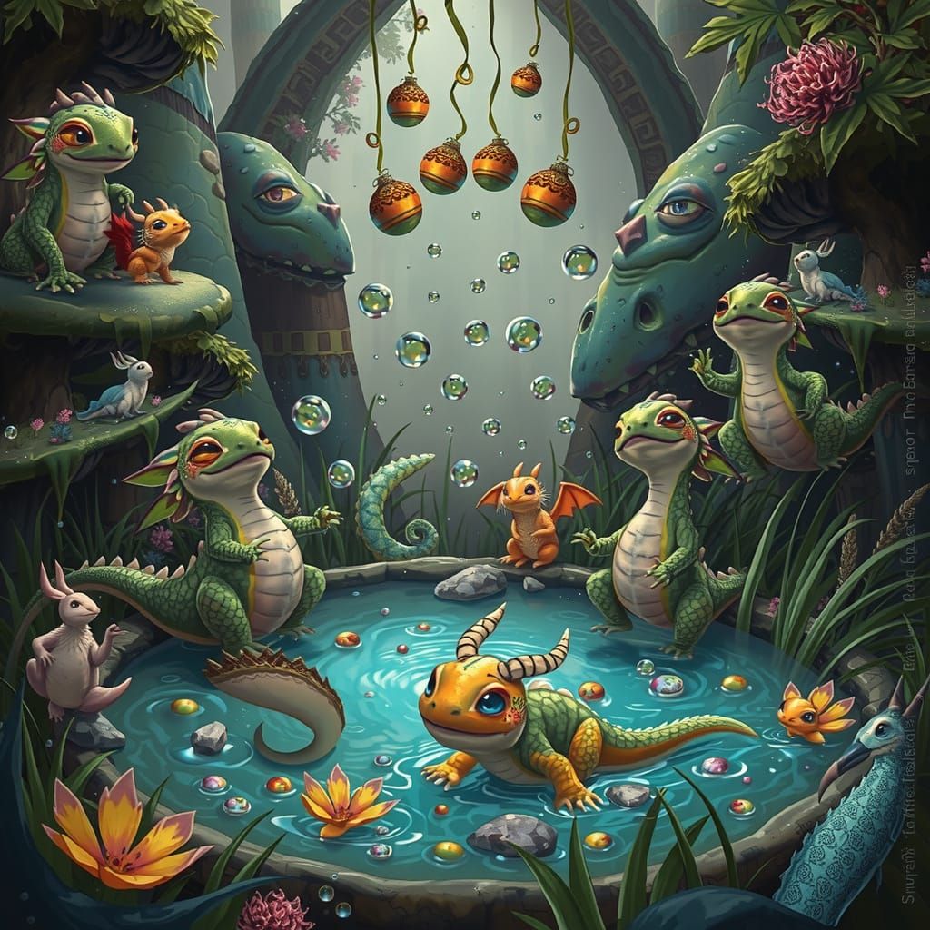 Chubby Dragons Discover Whimsical World of Wonder