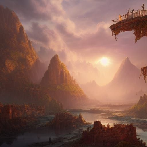 Fantastical Wilkins Coffee Concept Art in Unreal Engine