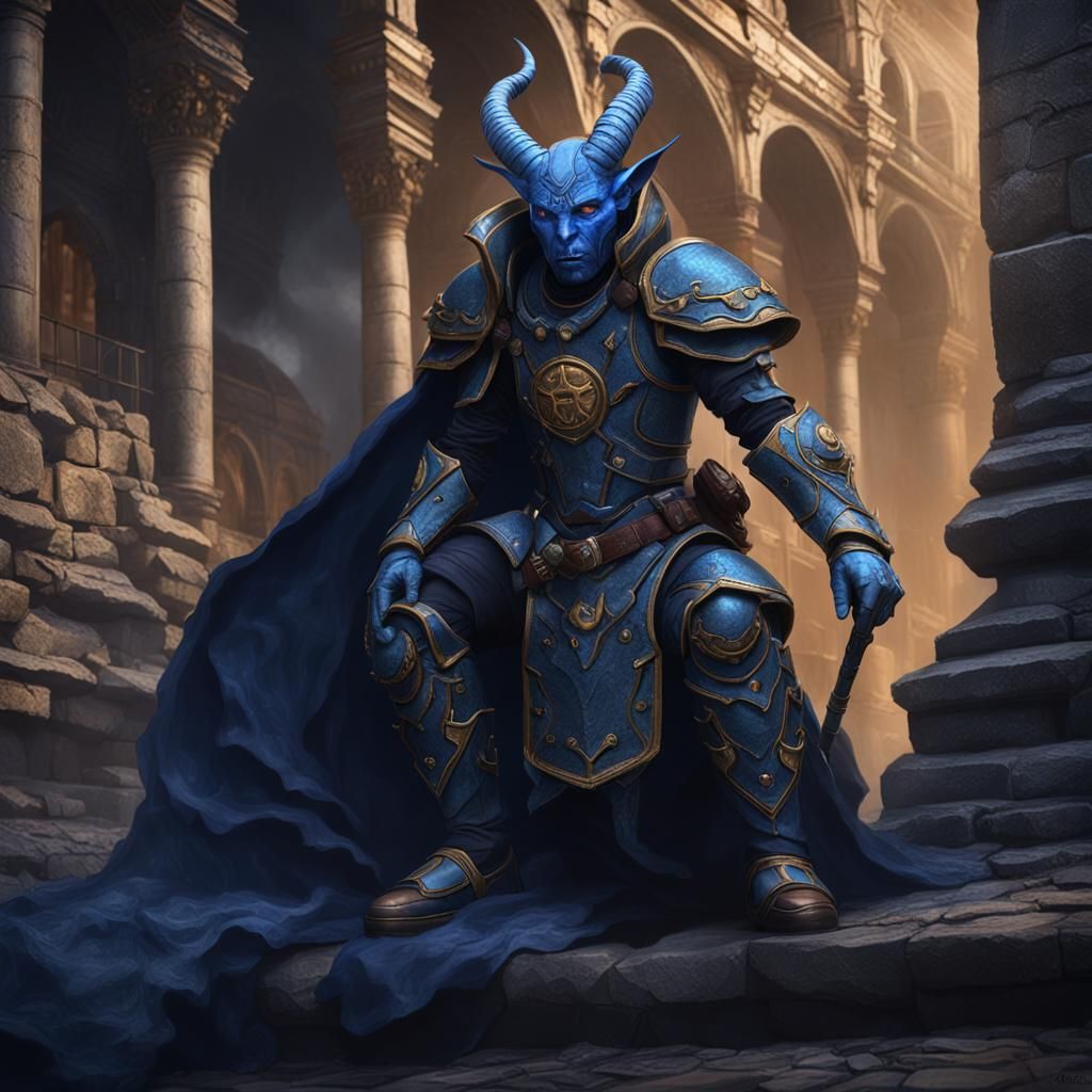 Tiefling Civil War in Roma Style