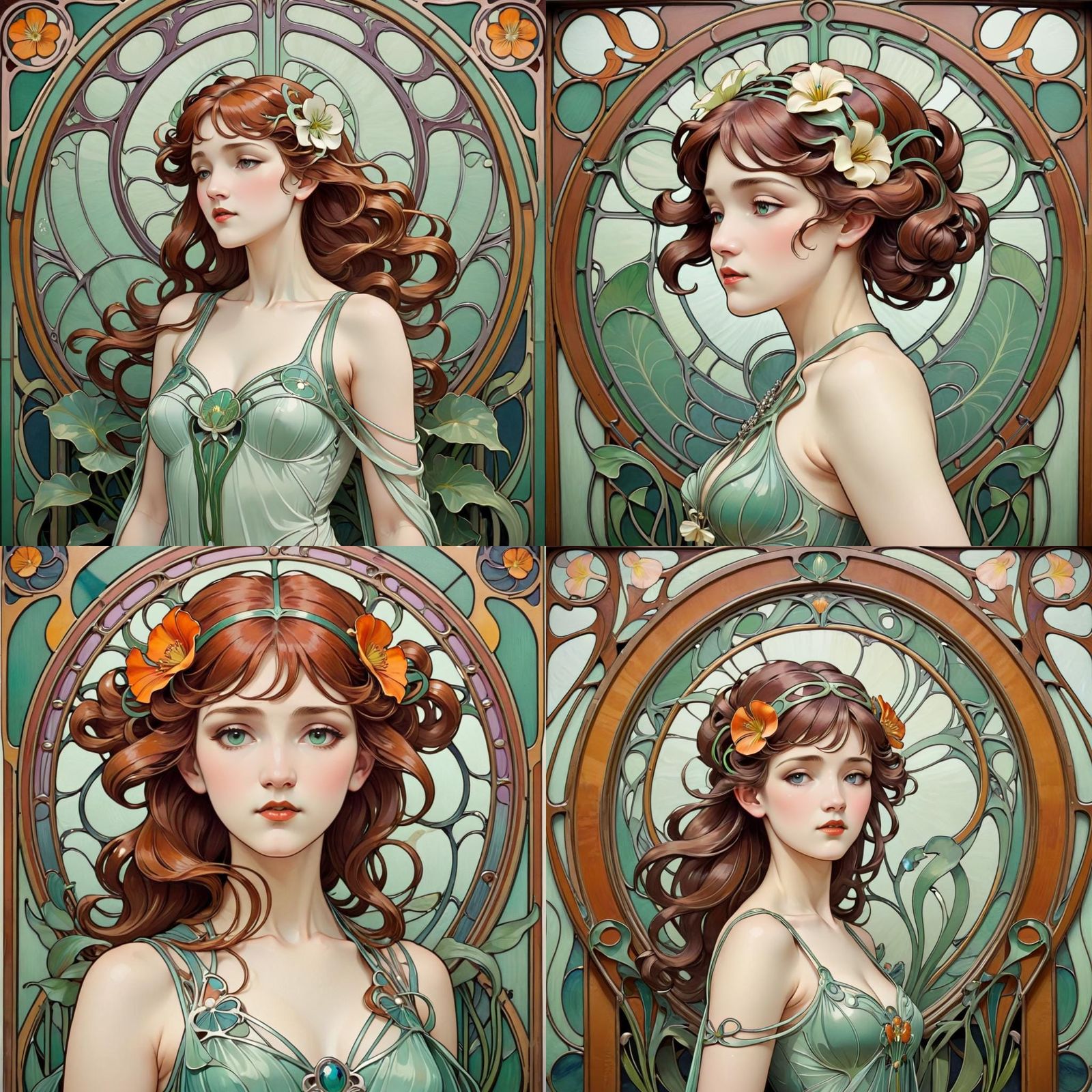 Elegant Art Nouveau Design