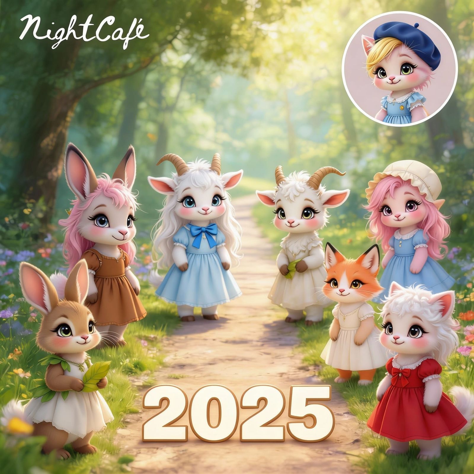 AI Art Collage: A 2025 Creative Showcase