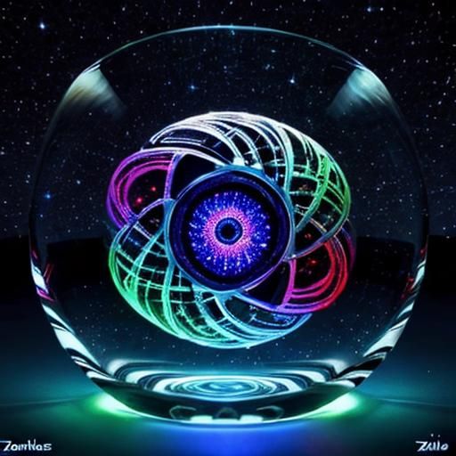 Surreal Pillow Fight in Art Nouveau Style