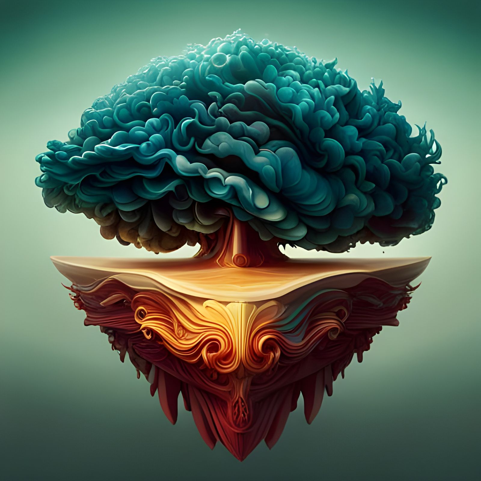 Dramatic Submarine with Intricate Detail