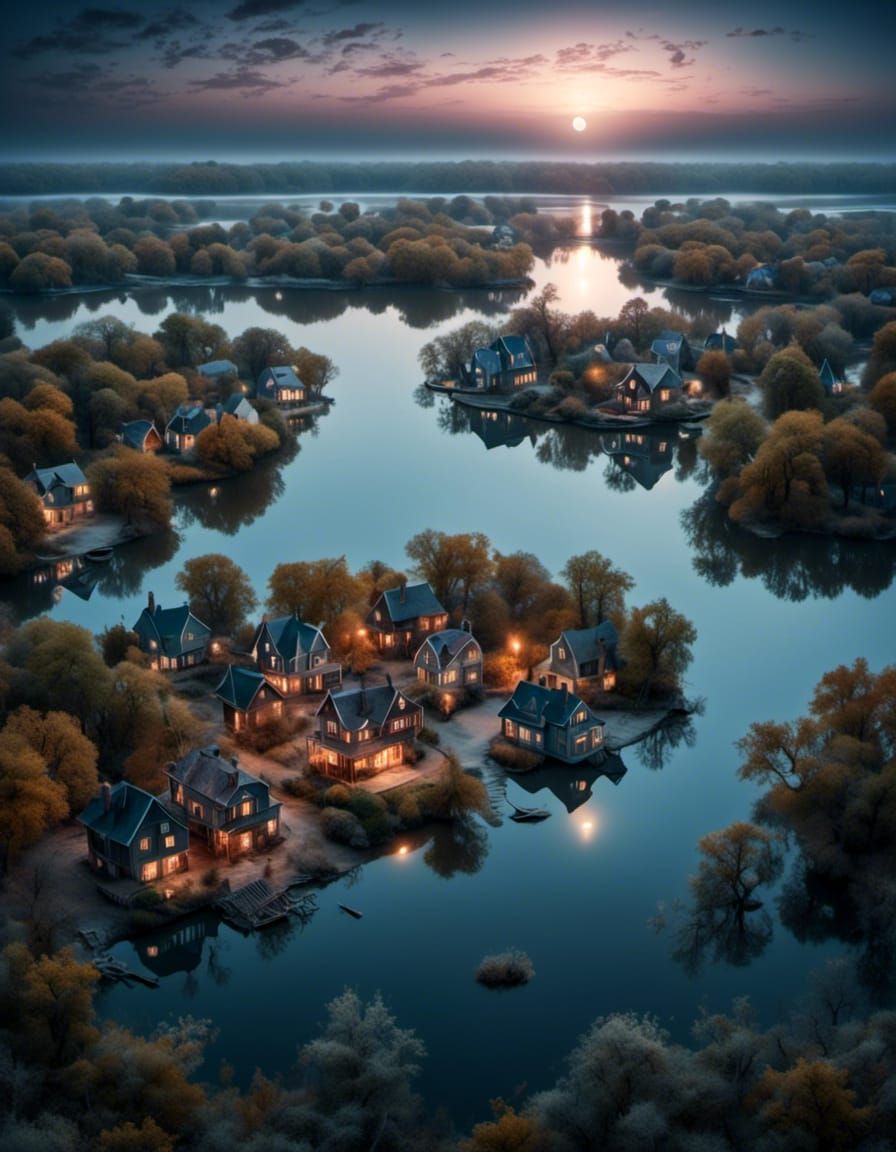 Overlooking the Town