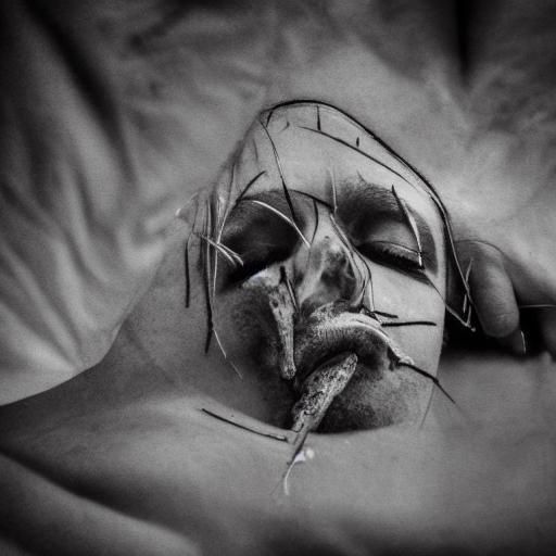 Intricate Hyperrealistic Figure in Atmospheric Lighting