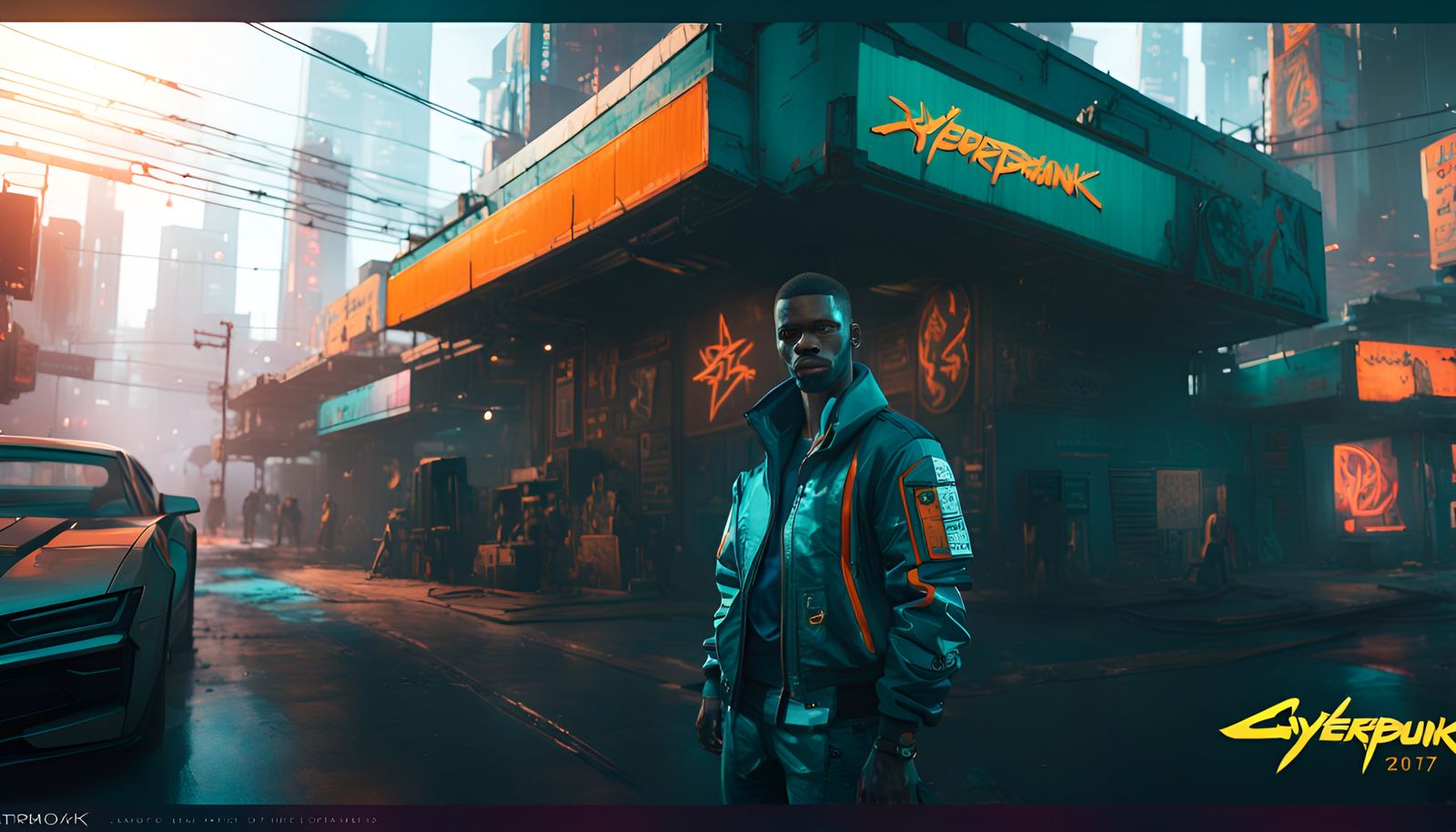 Cyberpunk Concept Art in 8K Resolution