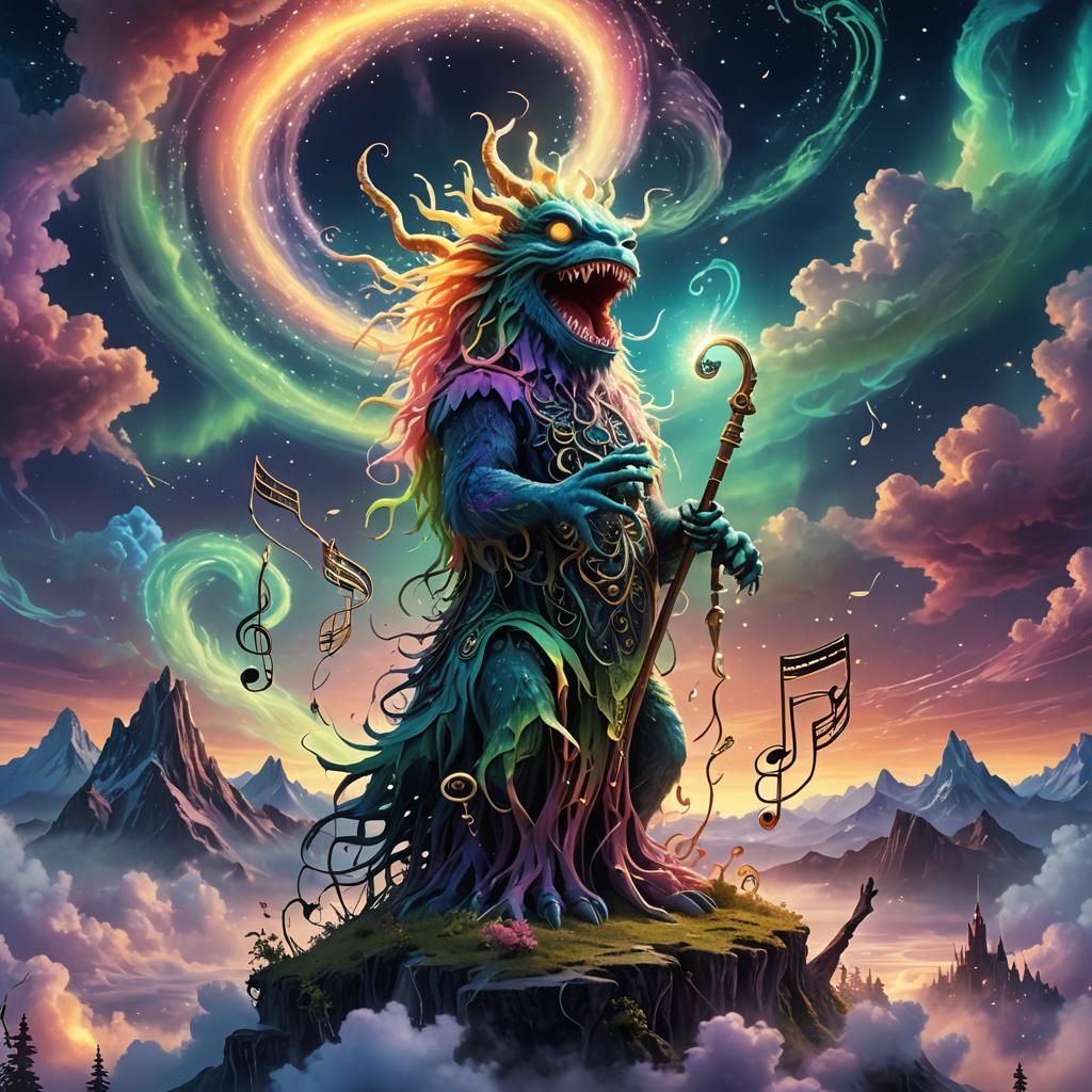 Singing Monster's Musical Island: Fantasy Concept Art