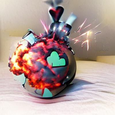 Exploding Heart Grenade Conceptual Design