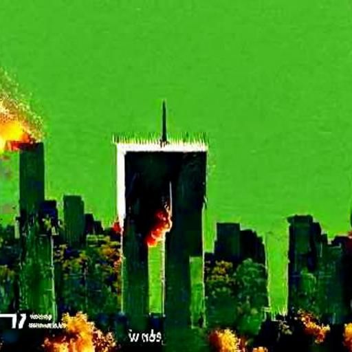 Minimalist 9/11 Memorial Image