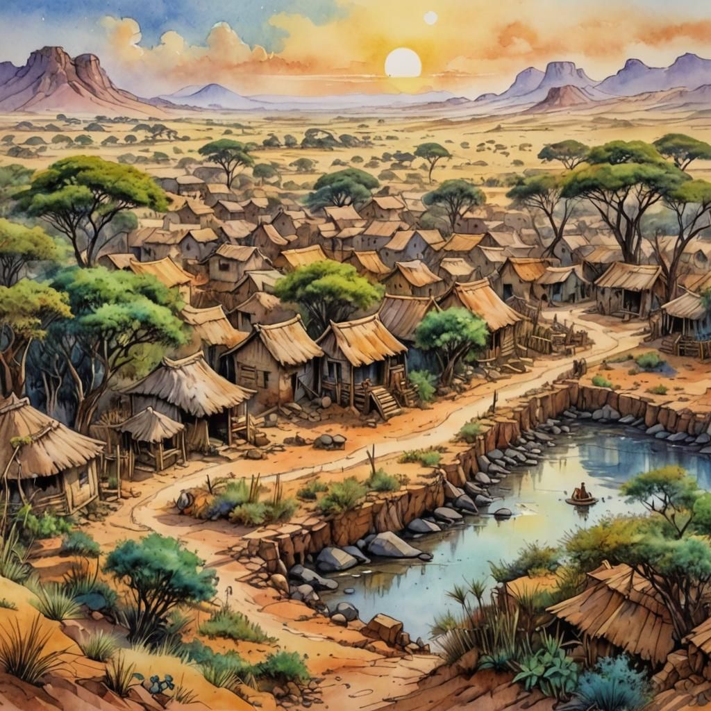 Once upon a time in a small Burkinabe village...