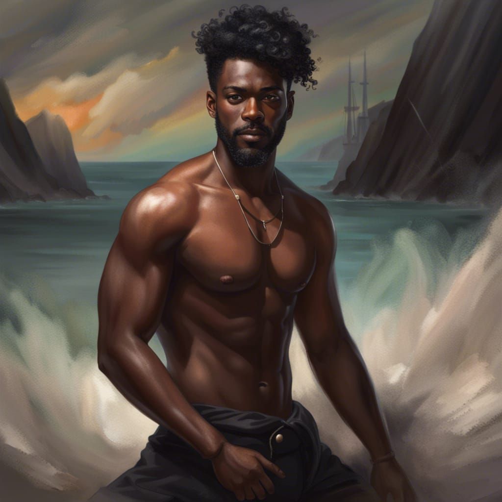 The Color Black Personified as a Gay Man