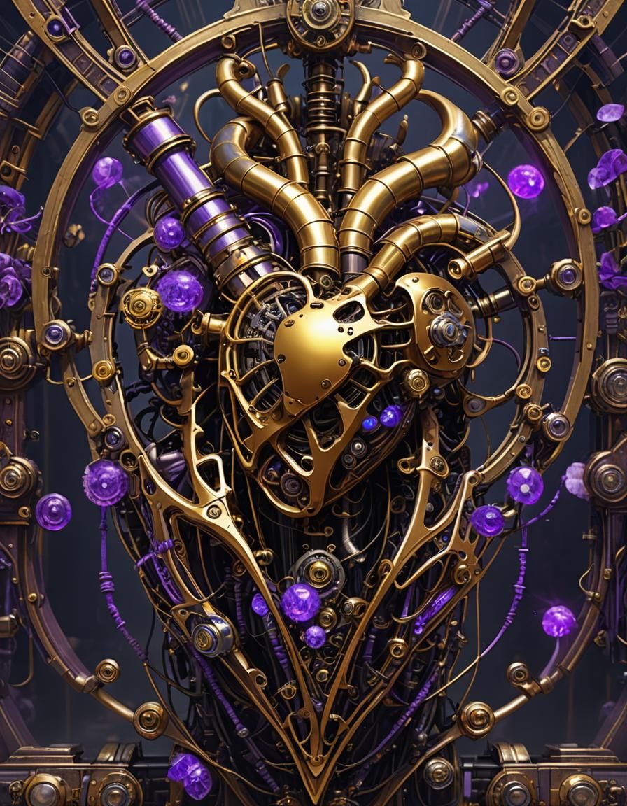 Steampunk Musical Mutant: Dark Fantasy Concept Art