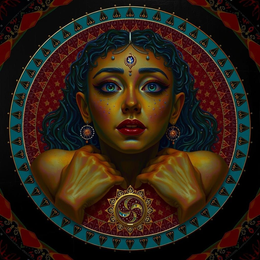 Vivid 8k Hyper-Realism Fractal Art Masterpiece