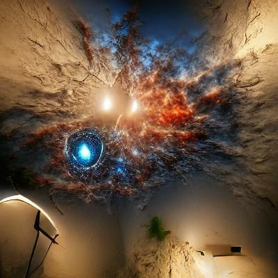 Stellar Portal in Hyperrealistic 3D