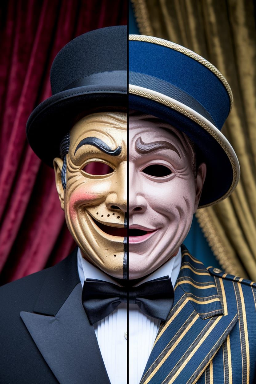 Comedy and Tragedy Theater Mask